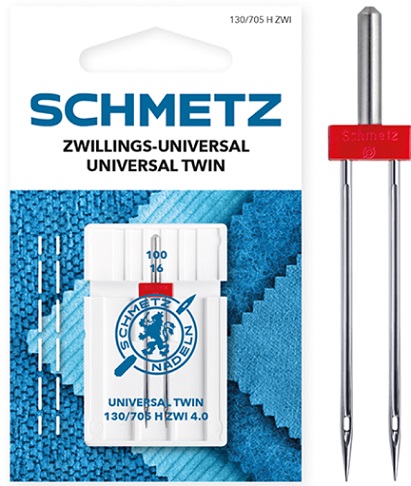 AGUJAS GEMELA SCHMETZ GEMELAS JEANS 4mm / 100